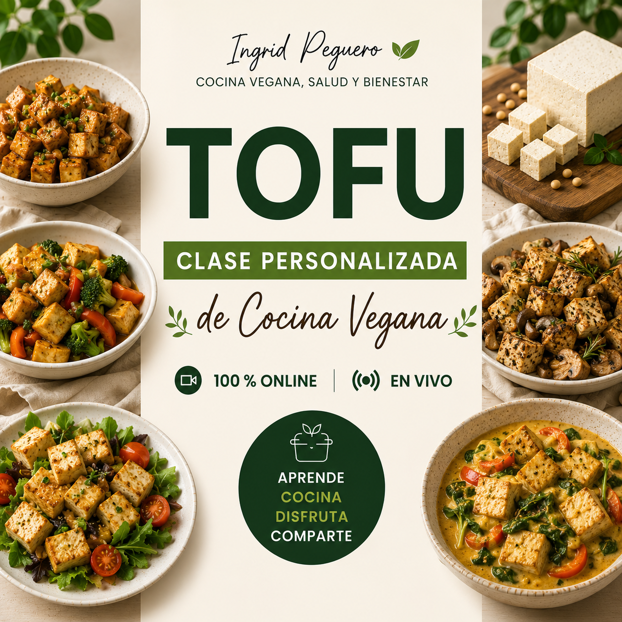 TOFU – CLASE PRIVADA ONLINE